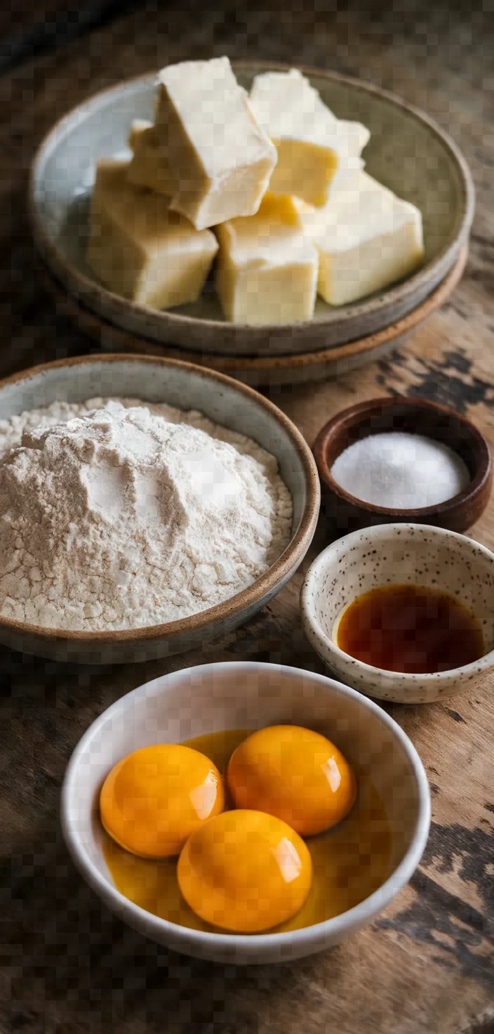 Ingredients photo for Breton Butter Cake Recipe