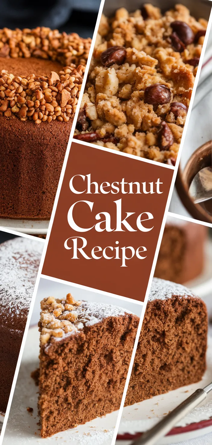 Ingredients photo for Chestnut Cake Recipe