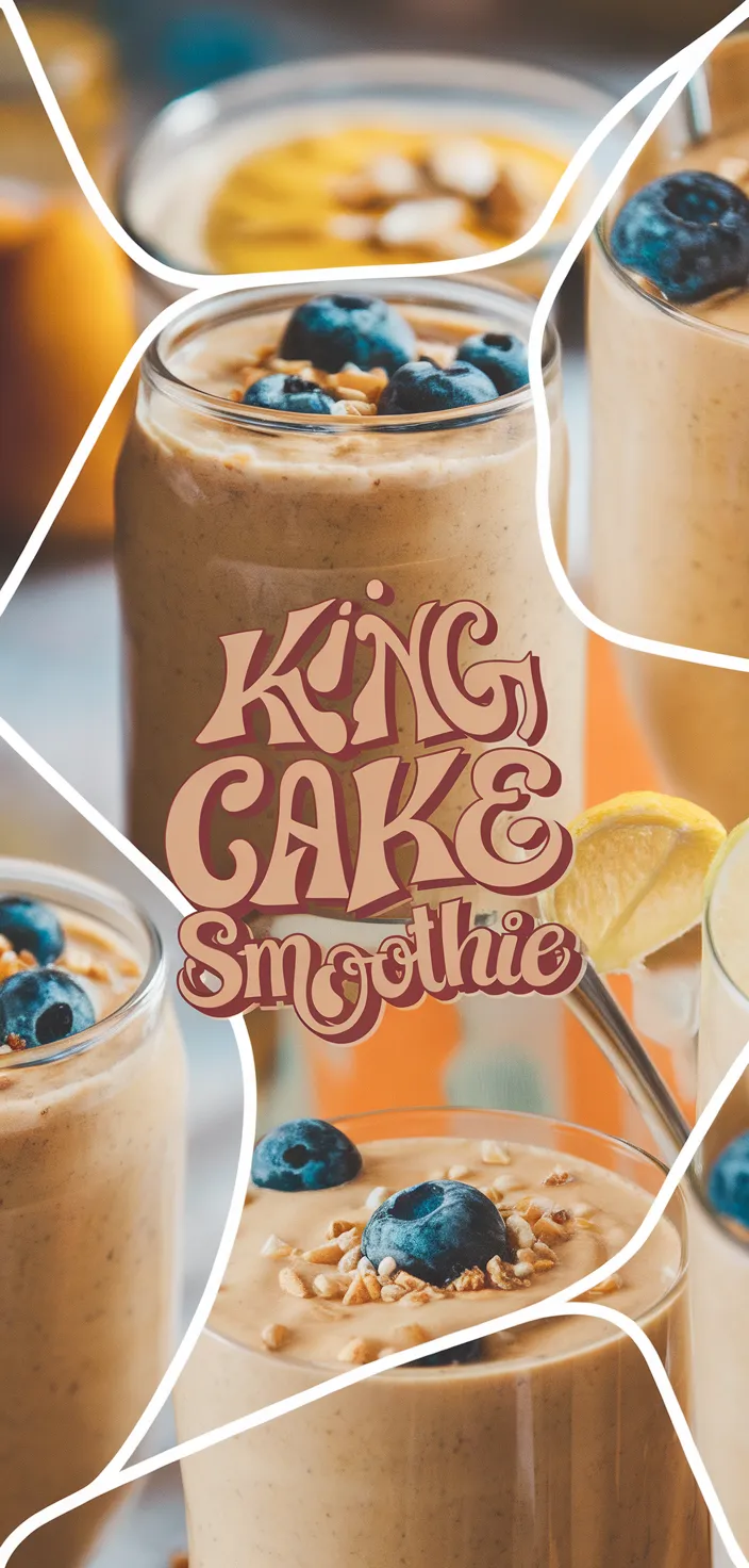 Ingredients photo for King Cake Smoothie Recipe