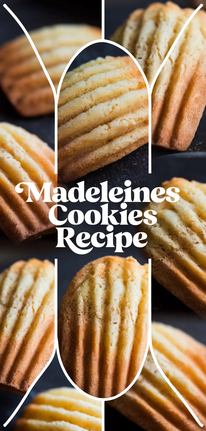 Ingredients photo for Madeleines Cookies Recipe