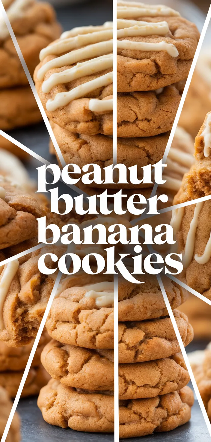 Ingredients photo for Peanut Butter Banana Cookies Recipe