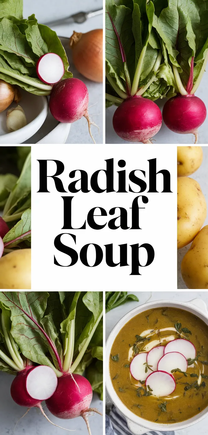 A photo of Radish Leaf Soup Recipe