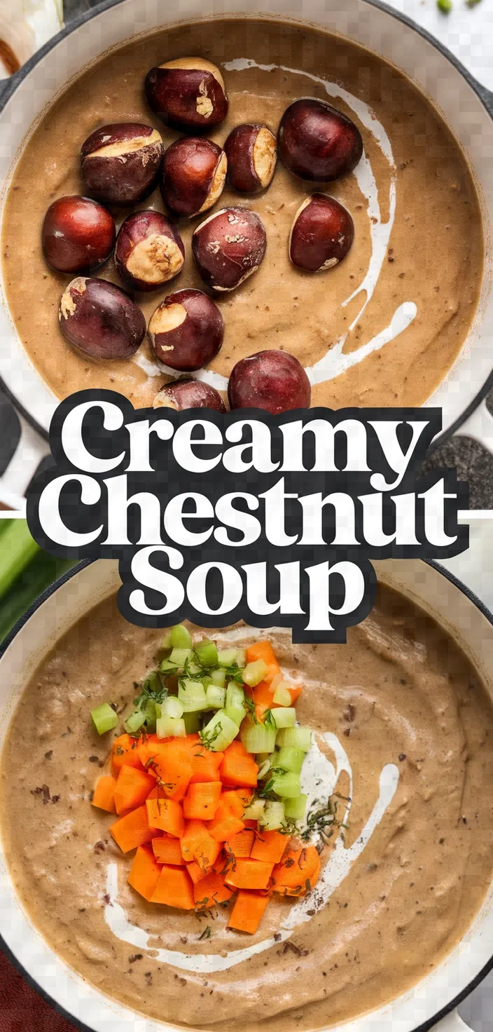 Creamy Chestnut Soup Recipe