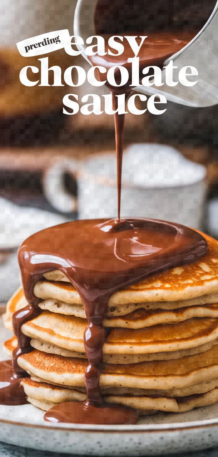 Easy Chocolate Sauce Recipe