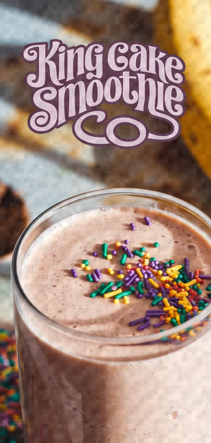 King Cake Smoothie Recipe