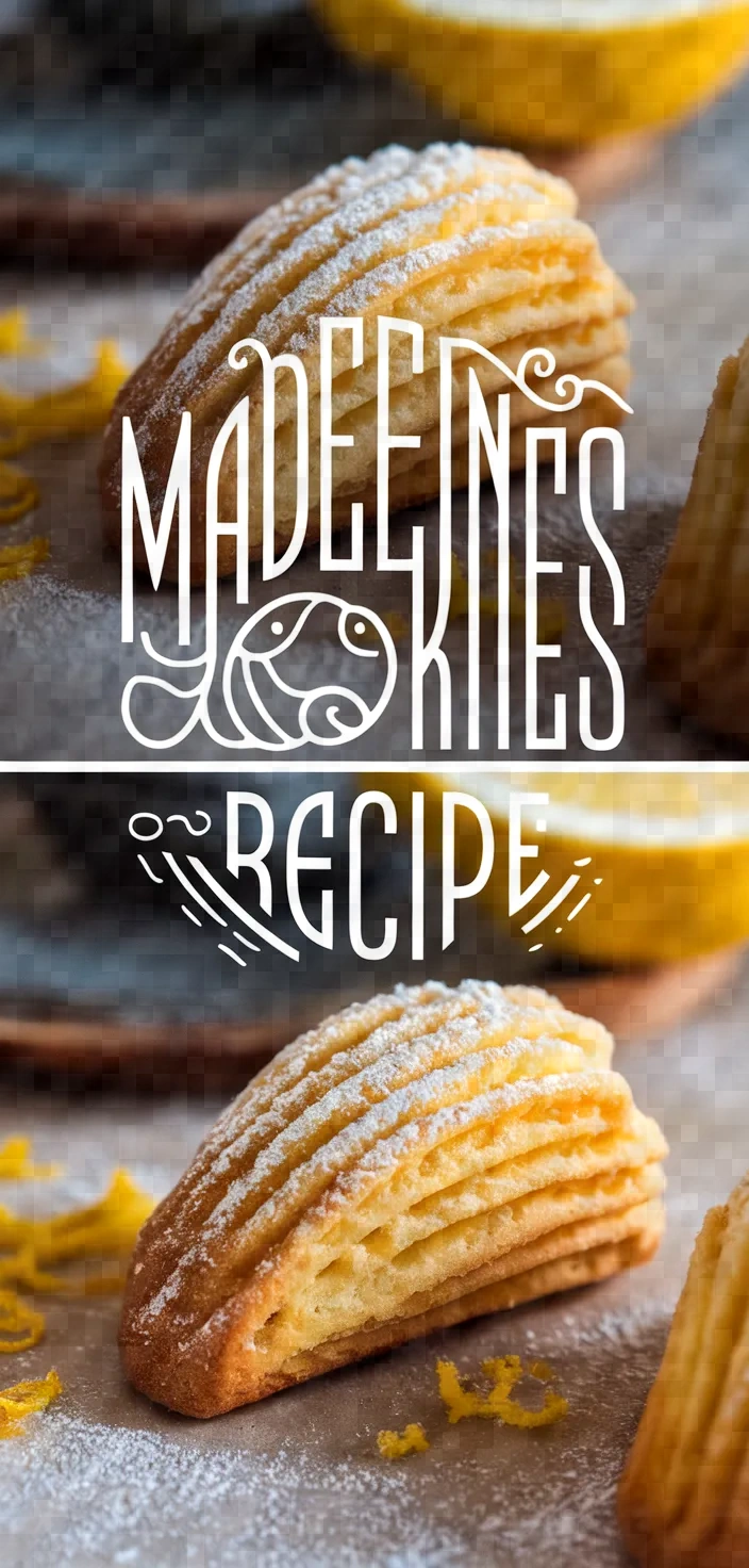 Madeleines Cookies Recipe