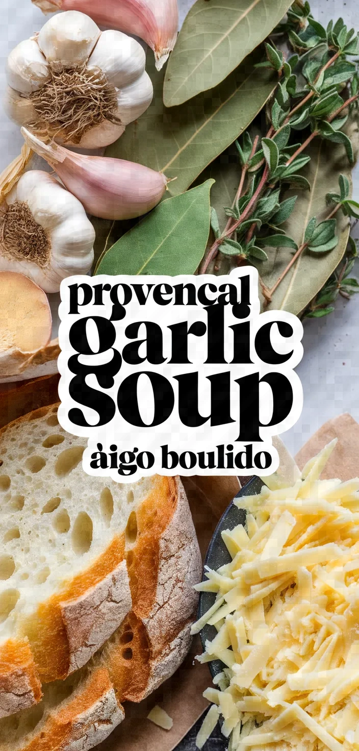 Provencal Garlic Soup Aigo Boulido Recipe