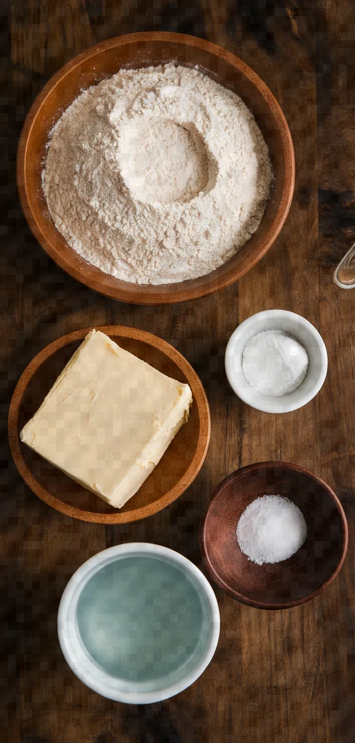 Ingredients photo for Rough Puff Pastry Recipe