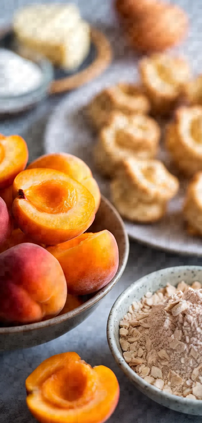 Ingredients photo for Apricot Frangipane Tart Recipe