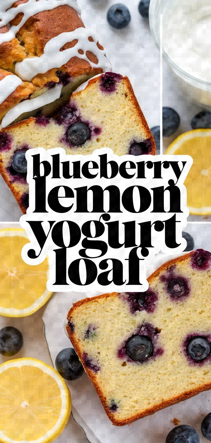 Blueberry Lemon Yogurt Loaf Recipe