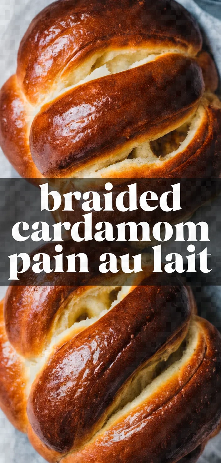 Braided Cardamom Pain Au Lait Recipe