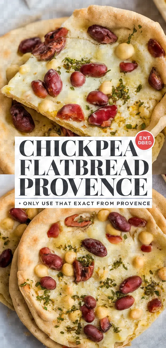Chickpea Flatbread From Provence Recipe