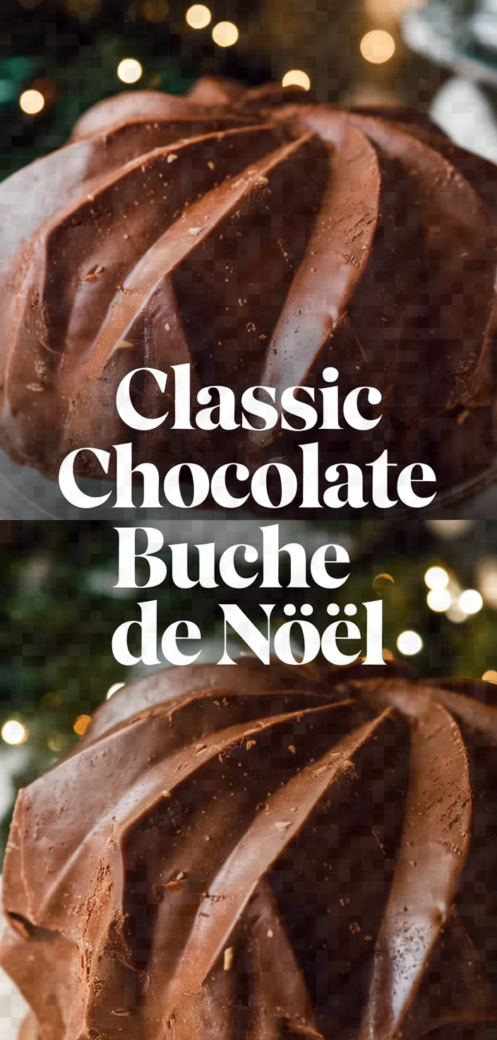 Classic Chocolate Buche De Noel Recipe