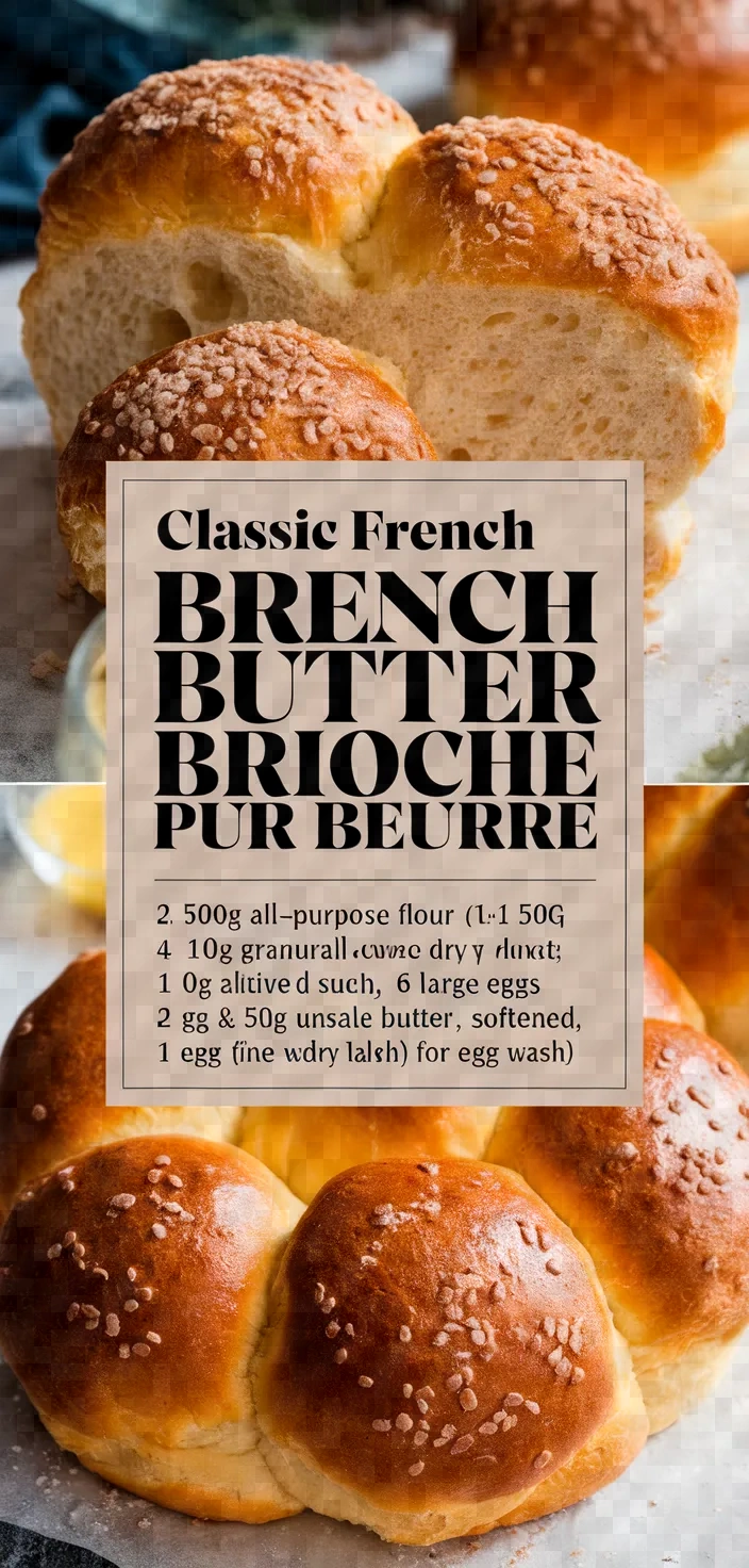 Classic French Butter Brioche Brioche Pur Beurre Recipe