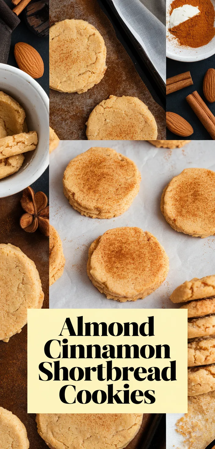 A photo of Almond Cinnamon Shortbread Cookies Alsatian Schwowebredele Recipe