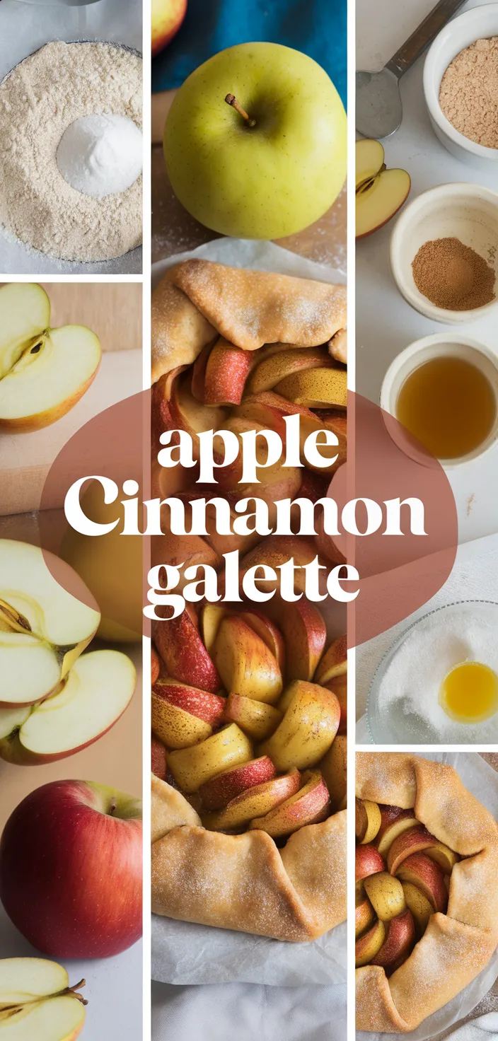 A photo of Apple Cinnamon Galette Recipe