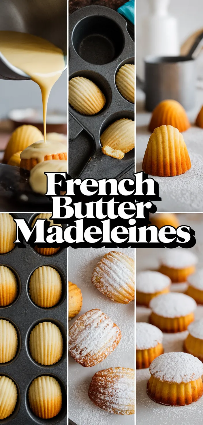 A photo of French Butter Madeleines Recipe