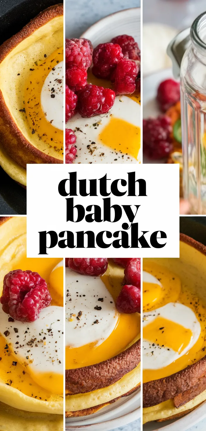 A photo of French Style Dutch Baby Pancake Recipe
