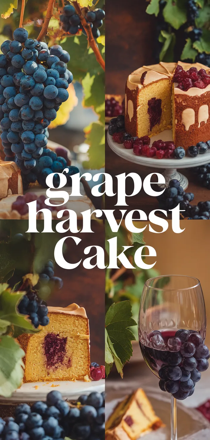 A photo of Grape Harvest Cake Recipe