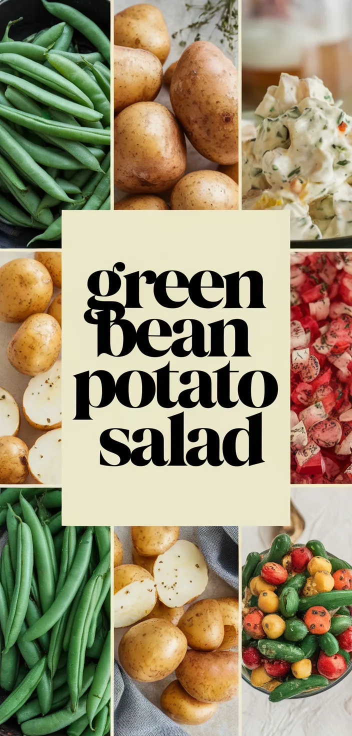 A photo of Kasha Green Bean Potato Salad Recipe