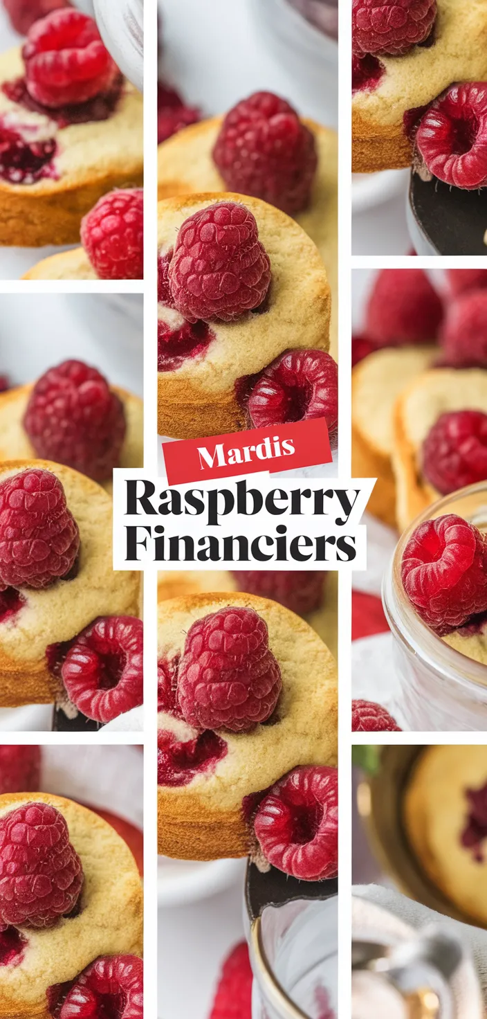 A photo of Mardis Raspberry Financiers Recipe
