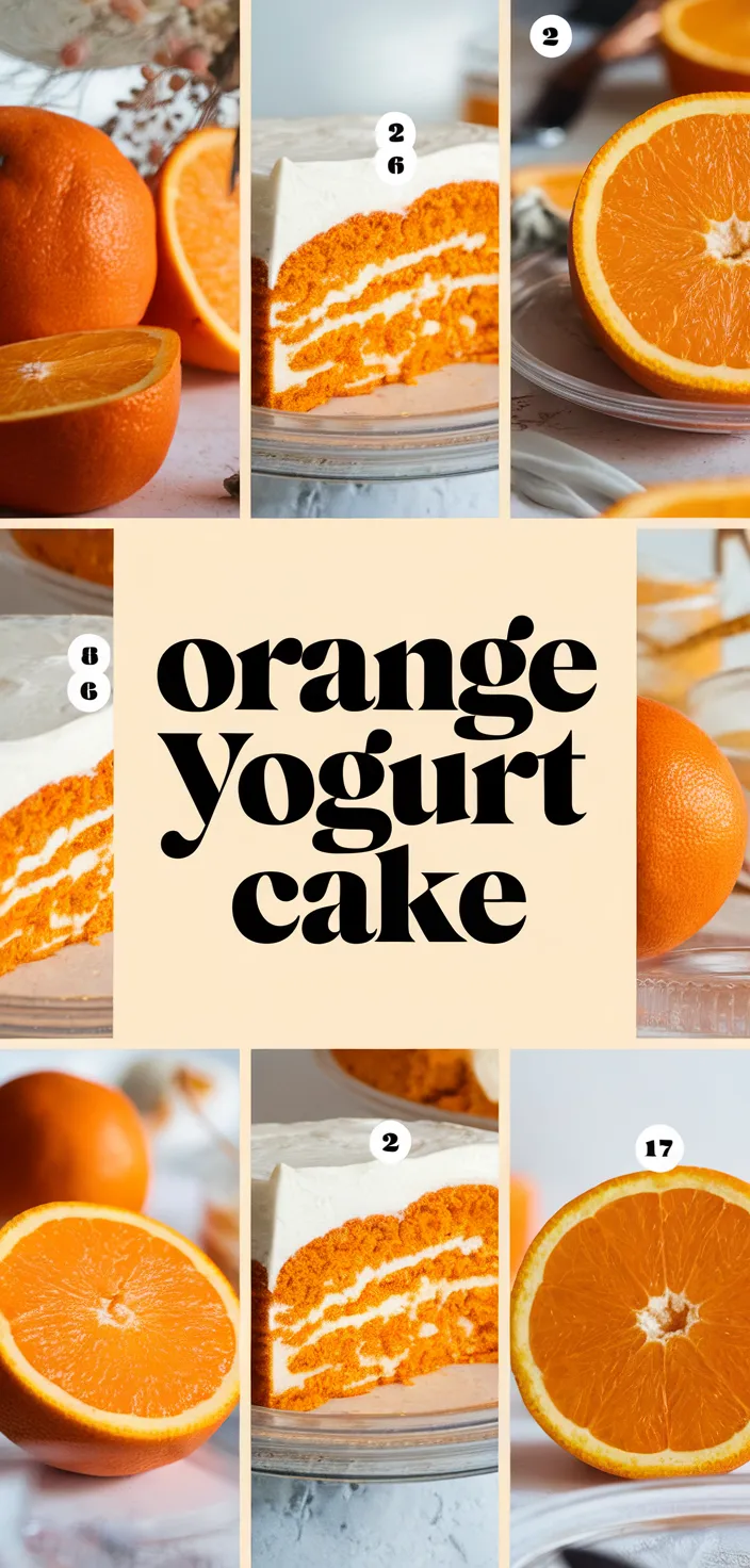 A photo of Orange Yogurt Cake Recipe