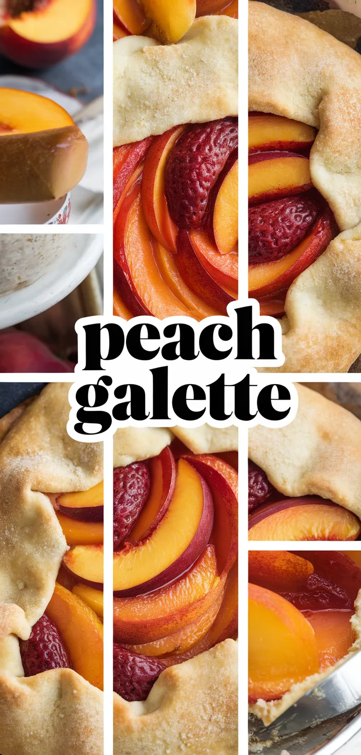 A photo of Peach Galette Recipe