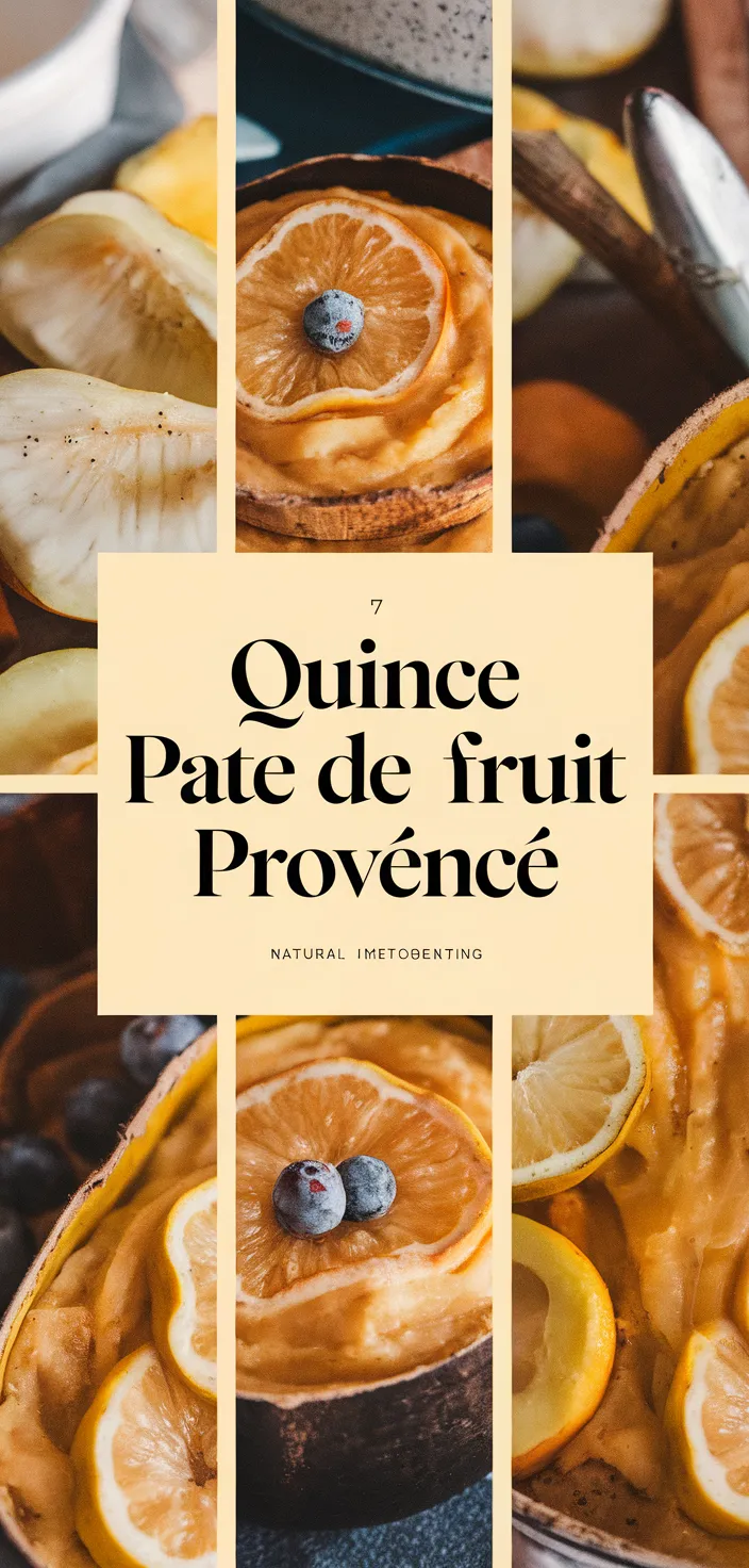 A photo of Quince Pate De Fruit Provence Recipe