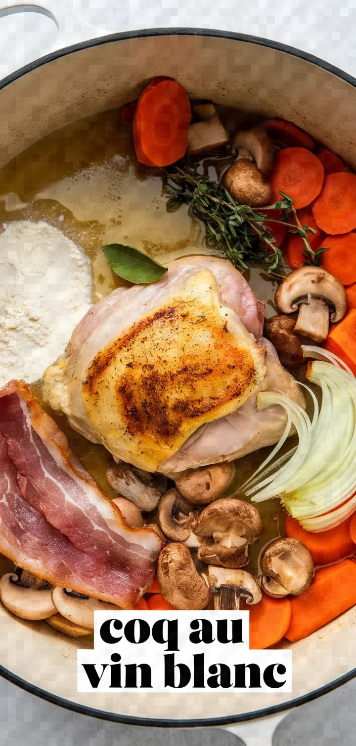 Coq Au Vin Blanc Recipe