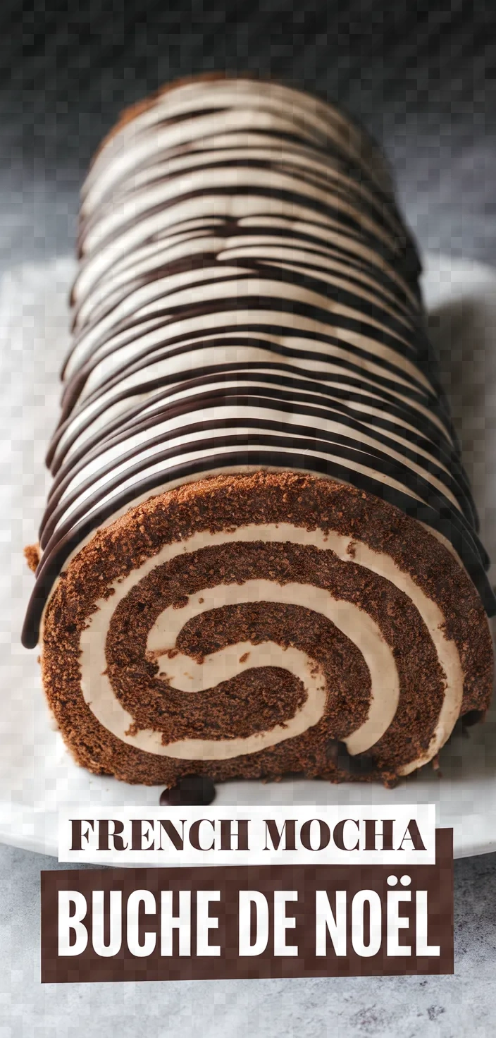 French Mocha Buche De Noel Recipe