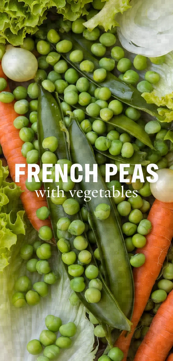 French Peas With Lettuce Carrots And Pearl Onions Recipe
