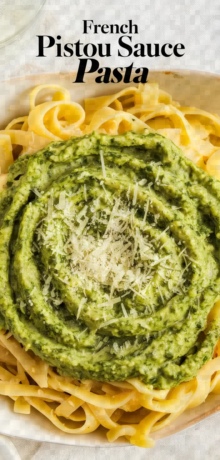French Pistou Sauce Pasta Recipe