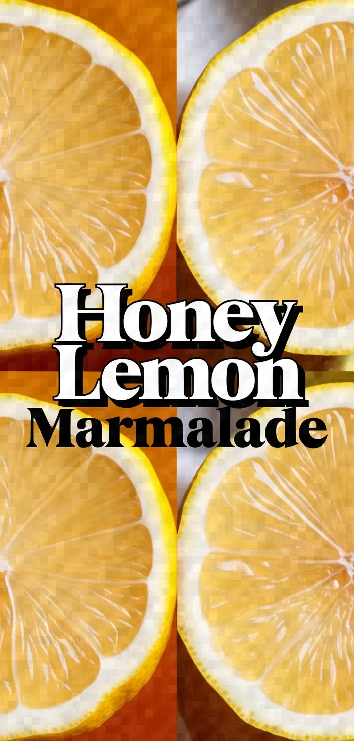 Honey Lemon Marmalade Recipe