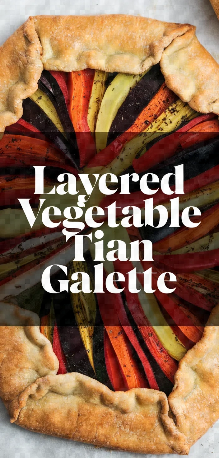 Layered Vegetable Tian Galette Recipe