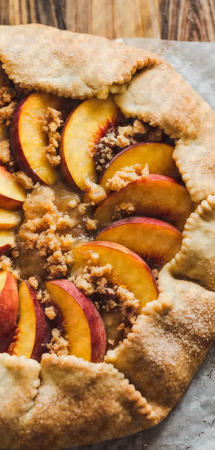 Ingredients photo for Peach Galette Recipe
