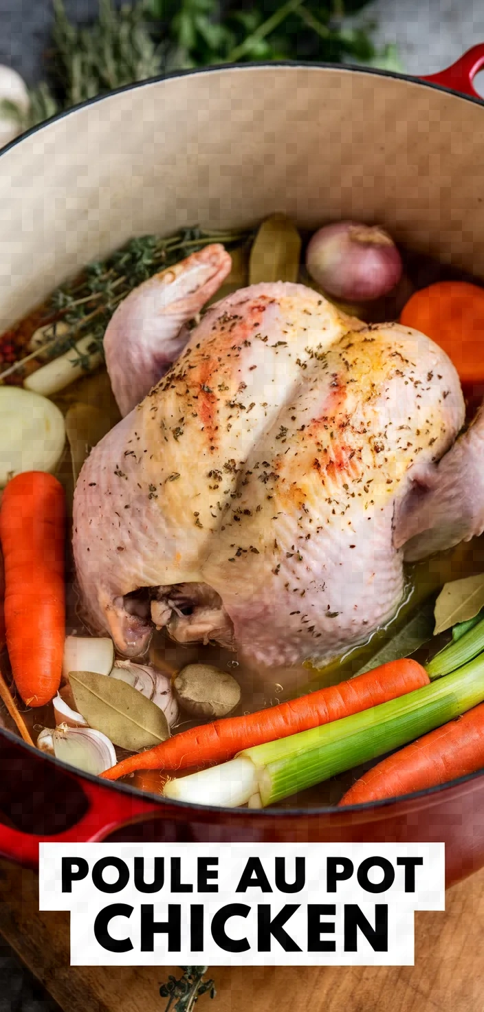 Poule Au Pot Chicken In A Pot Recipe