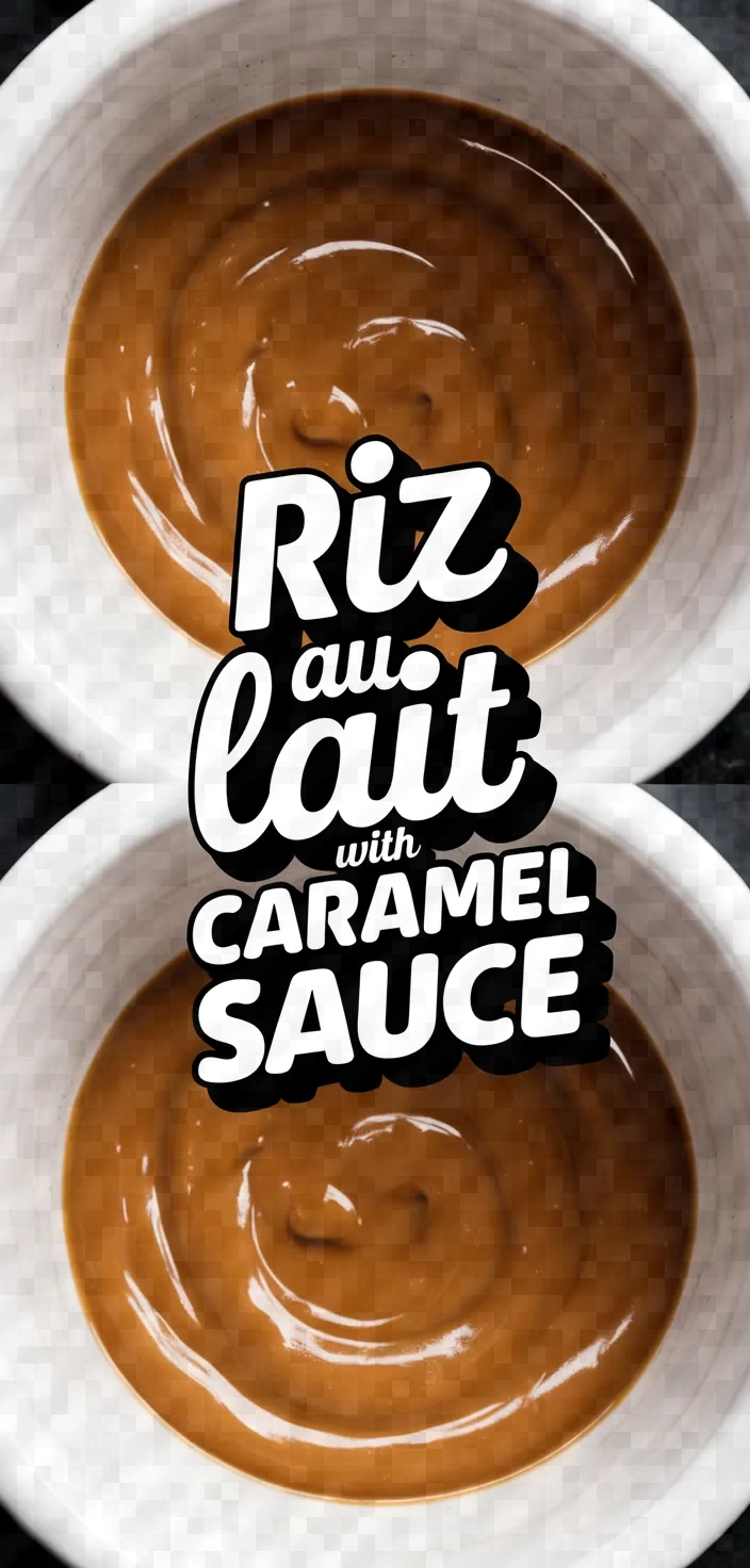 Riz Au Lait With Caramel Sauce Recipe