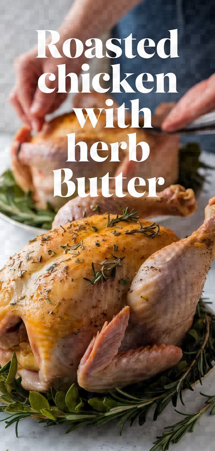 Roasted Chicken With Dijon Herb Butter Recipe