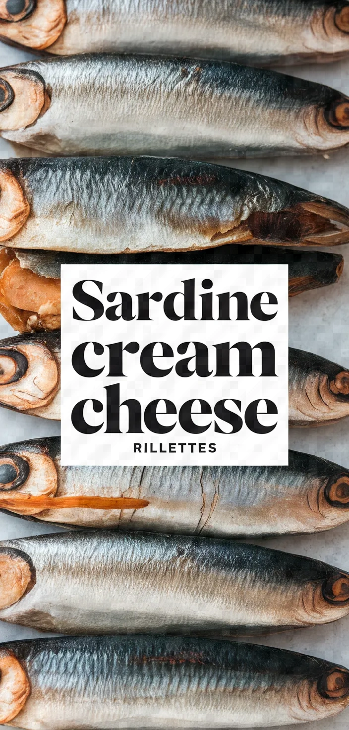 Sardine And Cream Cheese Rillettes Recipe