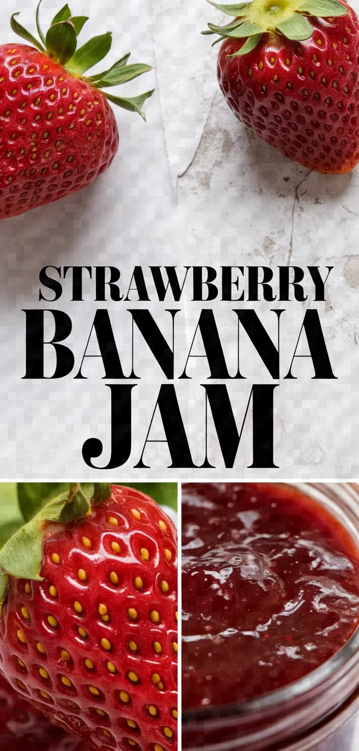 Strawberry Banana Jam Recipe
