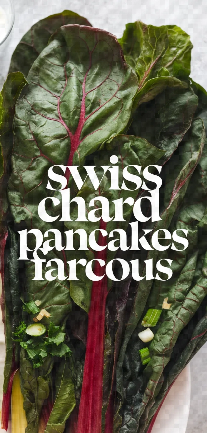 Swiss Chard Pancakes Farcous Recipe