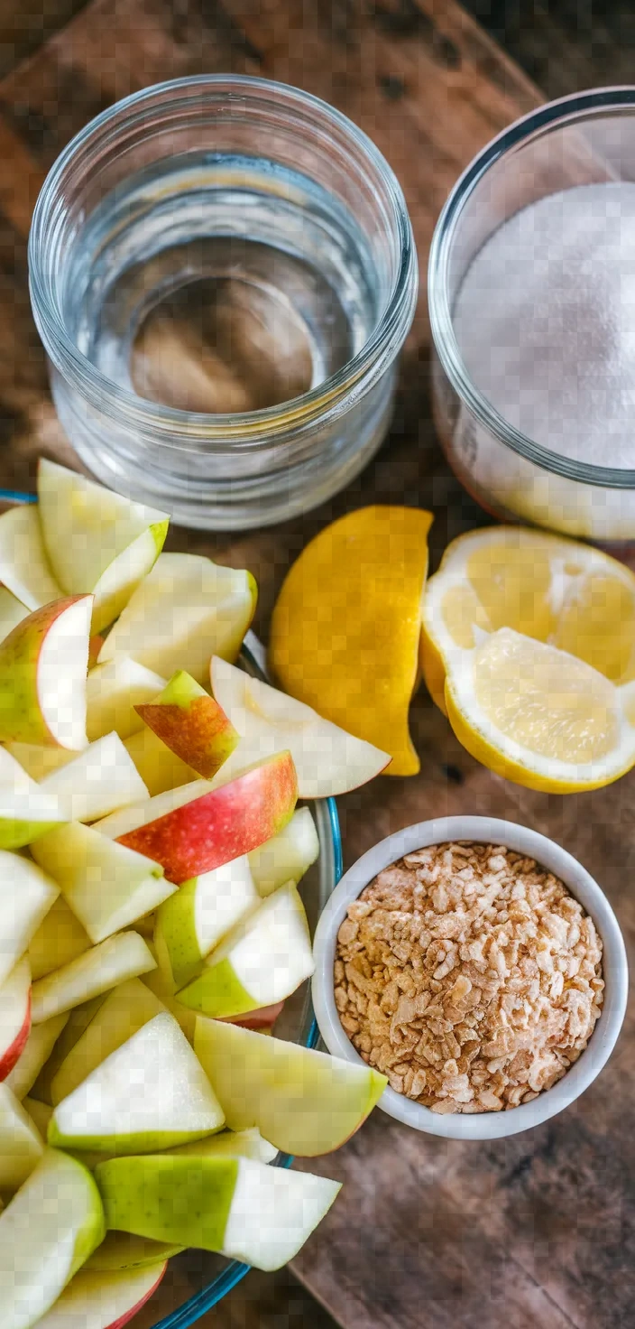 Ingredients photo for Apple Jelly Recipe