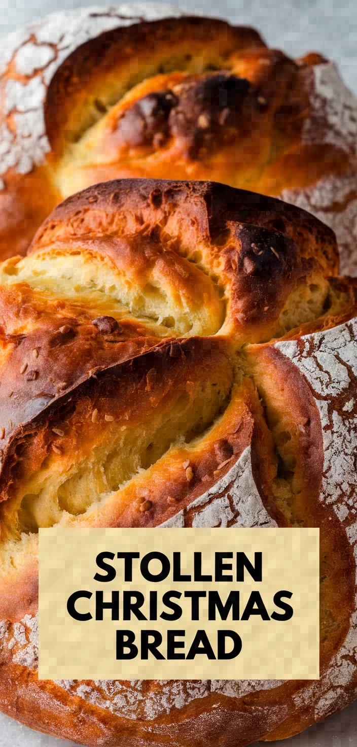 Authentic Stollen European Christmas Bread Recipe