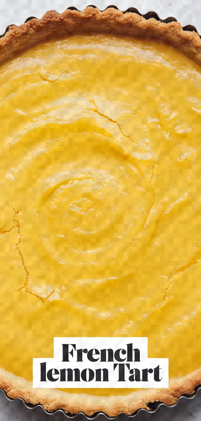 Classic French Lemon Tart Tarte Au Citron Recipe