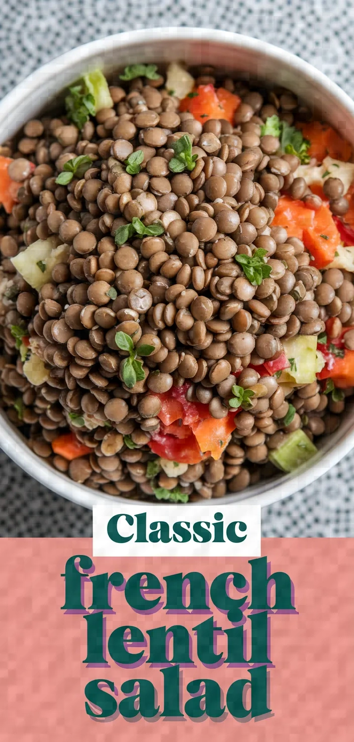 Classic French Lentil Salad Recipe