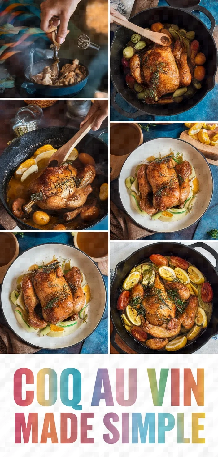 A photo of Coq Au Vin Made Simple Recipe