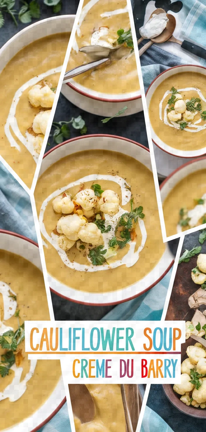 A photo of Cream Of Cauliflower Soup Creme Du Barry Recipe
