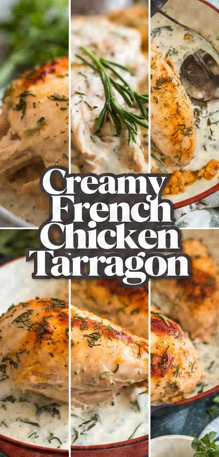 A photo of Creamy French Chicken Tarragon Recipe
