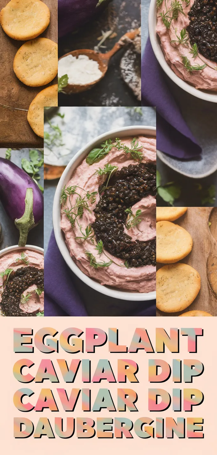 A photo of Eggplant Caviar Dip Caviar Daubergine Recipe