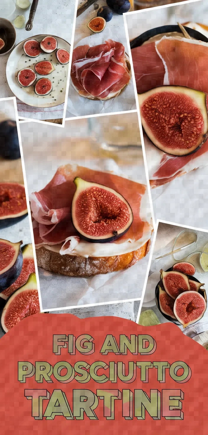 A photo of Fig And Prosciutto Tartine Recipe